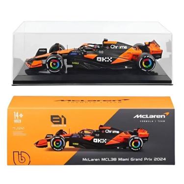 Imagem de Miniatura Fórmula 1 McLaren MCL38 2024 Oscar Piastri - CALIFORNIA TOY