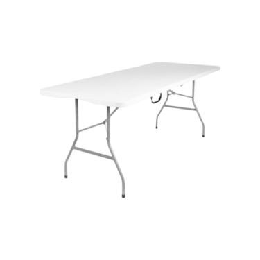 Imagem de Mesa Maleta retangular VGHome 1,80x0,74x0,74m Cor Branca