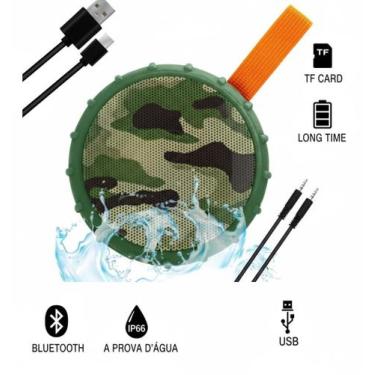 Imagem de Caixa de Som Bluetooth Portátil BT My236 8W Graves Reforçados Bateria 