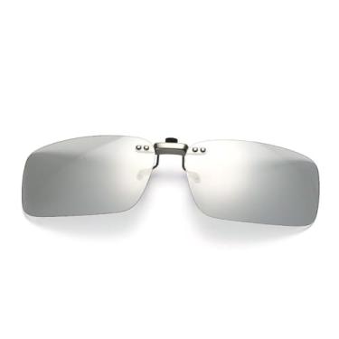 Imagem de Óculos de sol polarizados fotocrômicos com clipe para homens, óculos de direção diurnos e noturnos com clipe, C2 Clip, f