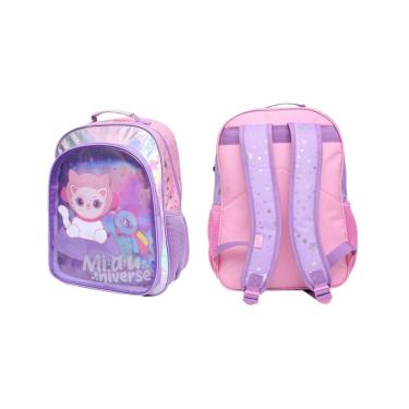 Imagem de Mochila Infantil Miauniverse Lilás - YINS