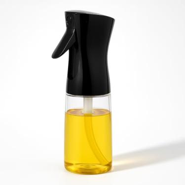 Imagem de Borrifador de Azeite e Óleo em Spray 200ml – Reutilizável, com Vedação Eficiente e Uso Versátil, Indicado para Cozinhar, Grelhar e Temperar – Frasco em PET Resistente com Pulverização Fina e Uniforme