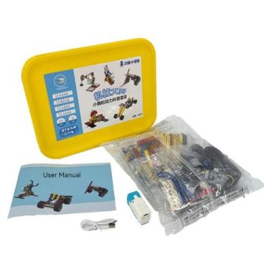 Imagem de Brinquedos Educacionais De Blocos De Montar Motorizados Recarregáveis 