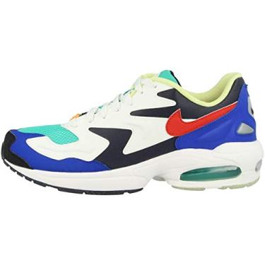 Imagem de Nike Air Max2 Light SP, Dark Obsidian / Sail-racer Blue, 9.5 Women/8 Men