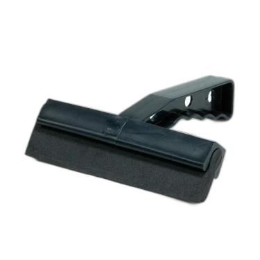 Imagem de 2X Rodinho De Pia Rodo Puxa E Seca Preto Borracha Dupla 15 C