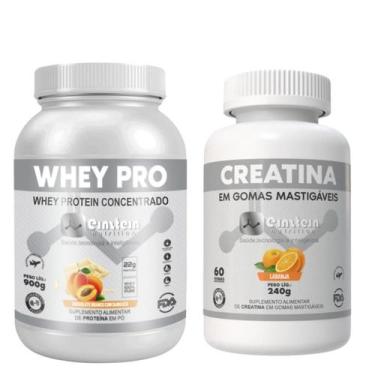 Imagem de Whey Protein 900g Damasco /Creatina Gomas Einstein Nutrition
