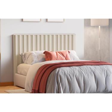 Imagem de Painel Cama Box Madeirado Cabeceira Vitoria Casal-queen Off White - Europa