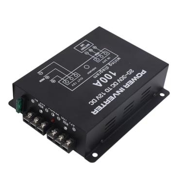 Imagem de SPYMINNPOO Conversor Abaixador de 24 V para 12 V, Regulador de Tensão do Redutor de Energia Com Ventiladores de Resfriamento Duplos para Carros, Caminhões, RVs, SUVs, ônibus, Caixa de Liga de Metal