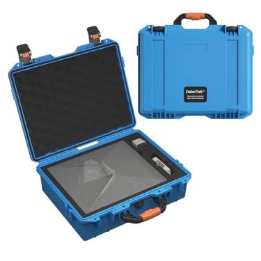 Imagem de DAIERTEK Starlink Mini Hard Case, Bolsa de transporte impermeável Starlink Mini, azul, para viagens, acampamentos, trailers