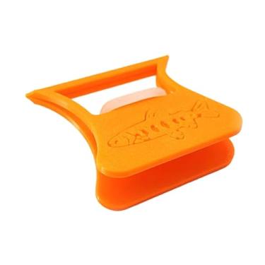 Imagem de Generic Alicate para prender penas de moscas artificiais, ferramenta prática e portátil para pescadores, acessório para fixação de penas, equipamento para, L