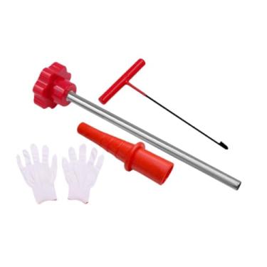 Imagem de Zxpjkyu Conjunto de Ferramentas para Substituição de Válvulas de Pneus, Incluindo Ferramentas de Remoção E Instalação. Kit de Ferramentas para Troca Rápida de