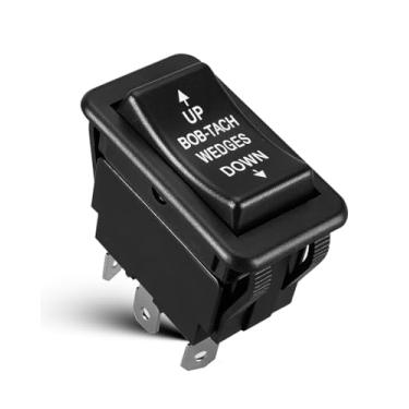 Imagem de Interruptor elétrico Bobtach compatível com carregadeira compacta Bobcat T110 T140 T180 T190 All-Wheel Loader A220 A300 Skid Steer Loader 751 753 763 S250 S300 S330, substitui 6676732