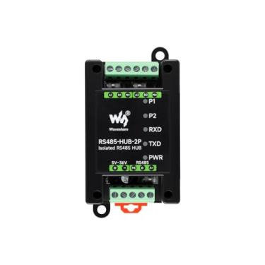 Imagem de Industrial-grade 2-channel RS485 hub Cascadable/network relay/control/isolation communication module