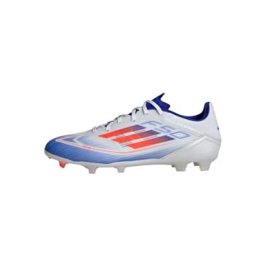 Imagem de adidas Tênis de futebol masculino Firm Ground, Branco nuvem, vermelho, azul lúcido, 14.5 Women/13.5 Men