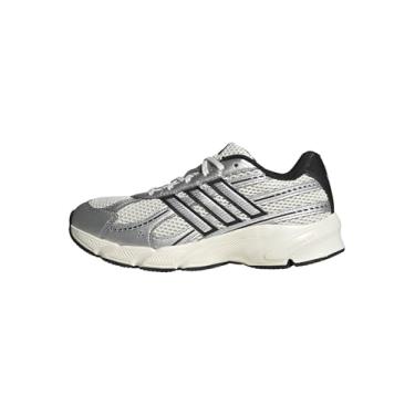 Imagem de adidas Technochaos 2000 Tênis feminino, Giz branco/prata metálico/preto, 35