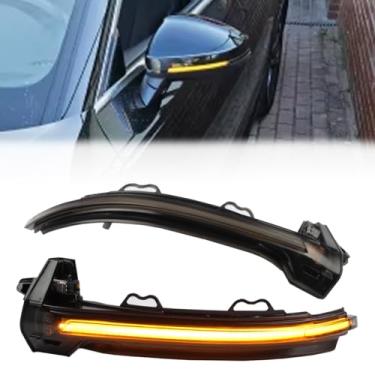 Imagem de Fouedy Pisca de luz piscante de LED dinâmica para Audi/ A4 A5 B9 S4 S5 RS5 2017 2018 2019 2020 2021