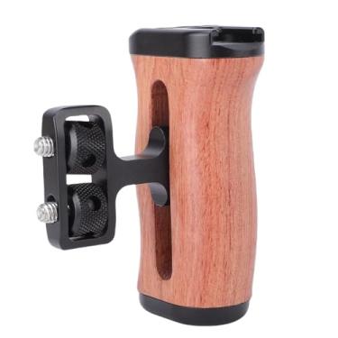 Imagem de Sanpyl Alça Lateral para Gaiola de Câmera, Alça Ajustável para Cima e para Baixo Com Orifício de Parafuso de 1/4 pol., Montagem de Sapata Fria, para Gaiola de Coelho de Câmera,