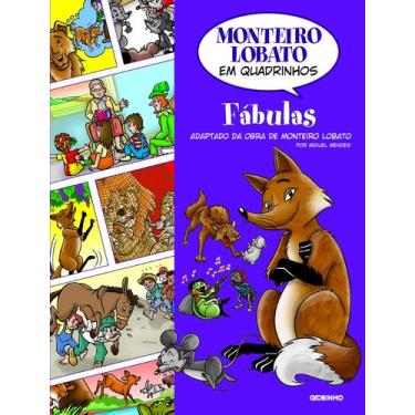 Imagem de Livro - Monteiro Lobato em Quadrinhos - Fábulas