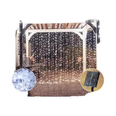 Imagem de Cortina De Luz Solar Com 8 Modos Para Decoração De Jardim, Gazebo, Fes