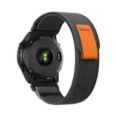 Imagem de Pulseira De Nylon De Liberação Rápida De 22mm 26mm Para Garmin Instinc