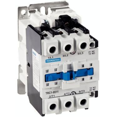 Imagem de Contator Tripolar Trc1-9511 95a 220vca 1na+1nf Tramontina