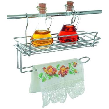 Imagem de Porta Utensílios Porta Papel Toalha Pano De Prato Jomer 4651