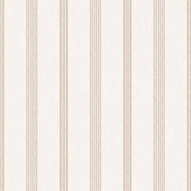 Imagem de Papel De Parede Top Stripes Listras Bege Claro Com Rosa