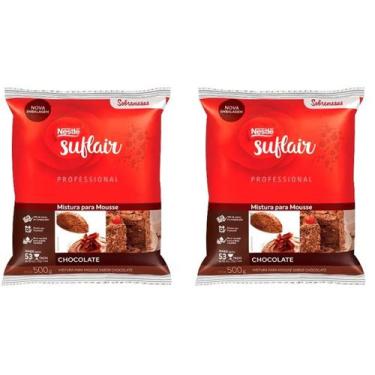 Imagem de Kit mousse suflair 500g com 2 unidades - nestlé
