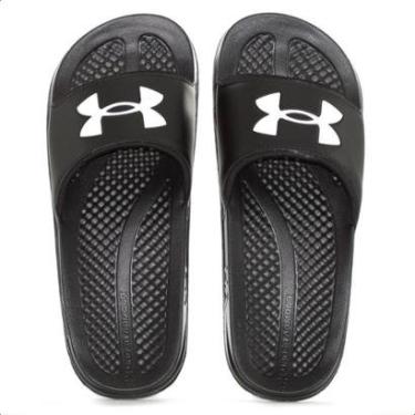 Imagem de Chinelo Under Armour Daily Preto - Unissex-Masculino