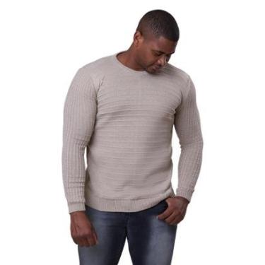 Imagem de Suéter Masculino De Lã Tricô Blusa Frio Premium 7140-Masculino