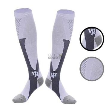 Imagem de Meia 3/4 Alta Compressão Performance Estimula Circulação - Ottosports,