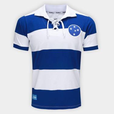 Imagem de Camiseta Cruzeiro 1956 Retrômania Masculina-Masculino