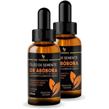 Imagem de Kit Com 02 - Óleo de Semente de Abóbora Rico em Vitamina E 30ml TuttiFlora-Unissex