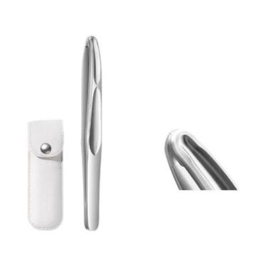 Imagem de Pinça De Precisão Em Aço Inoxidável Para Sobrancelhas, Cílios, Barba E