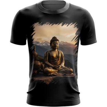 Imagem de Camiseta Dryfit Estátua de Buda Iluminado Religião 21 - Kasubeck Store