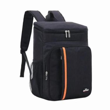 Imagem de Mochila Térmica Bag Freezer Cooler Gelo Bolsa Bebidas Anti Vazamento P