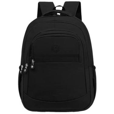 Imagem de Mochila Escolar Bolsa Grande Feminina Com Espaço Para Notebook Dia a Dia Trabalho Facul...