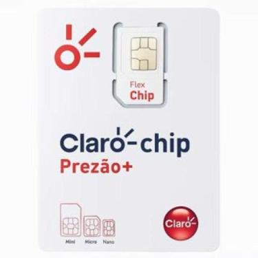 Imagem de Chip Claro Prezão com Recarga Inclusa de R 10,00 - 114