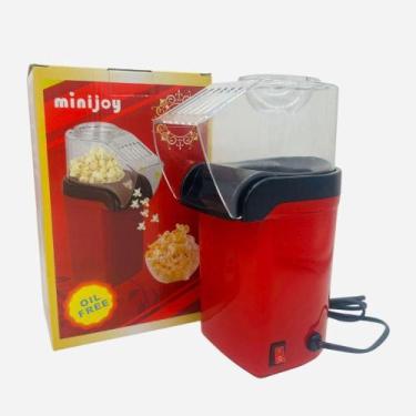 Imagem de Pipoqueira Elétrica Ar Quente Máquina Fazer Pipoca Sem Óleo 110V - Jac