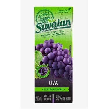 Imagem de Caixinha Suco 100% Fruta uva 200ml Suvalan - Sucalan