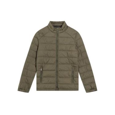 Imagem de Jaqueta Puffer Masculina Com Bolso Zíper Hangar 33 76218, 18684, Verde
