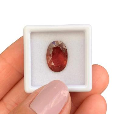 Imagem de Turmalina Vermelha Oval 3,88ct - ENE2ESE