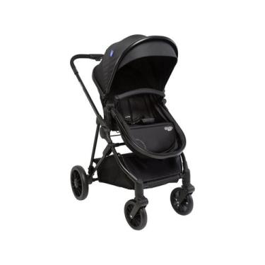 Imagem de Carrinho de Bebê Cosco Kids Lummy até 22kg, Preto Absoluto