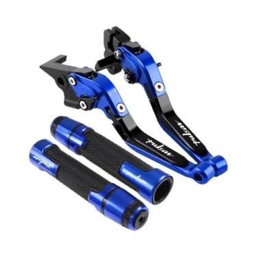 Imagem de Manetes De Embreagem E Freio CNC Dobráveis Ajustáveis Para Motocicleta