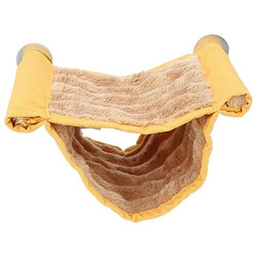 Imagem de Liukouu Cama de rede quente para animais de estimação, porquinho-da-índia para hamster, rato, ouriço, casa, gaiola