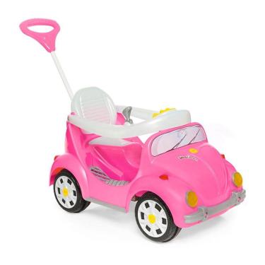 Imagem de Carrinho de Passeio e Pedal - 1300 Fouks Rosa - Calesita