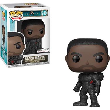 Imagem de Funko Boneco Pop Heróis do Manta Negra (Regal Cinemas Exc) e 1 pacote de protetor gráfico compatível (31182 - B)