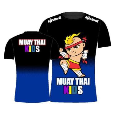 Imagem de Camisa Camiseta Muay Thai Kids Masc Infantil - Fb2069 - Fbr - Fight Br