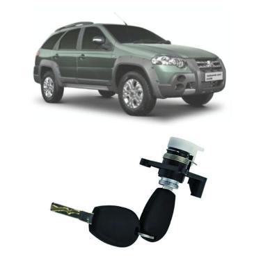 Imagem de Cilindro Miolo Porta Malas Preto Palio Weekend 2008 Até 2011