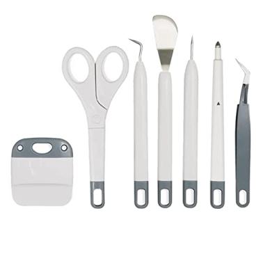 Imagem de Weeding Tools Set for Vinyl, Precision Basic Tools Kit for Cricut/Silhouette/Siser/Oracal,7pcs Gary